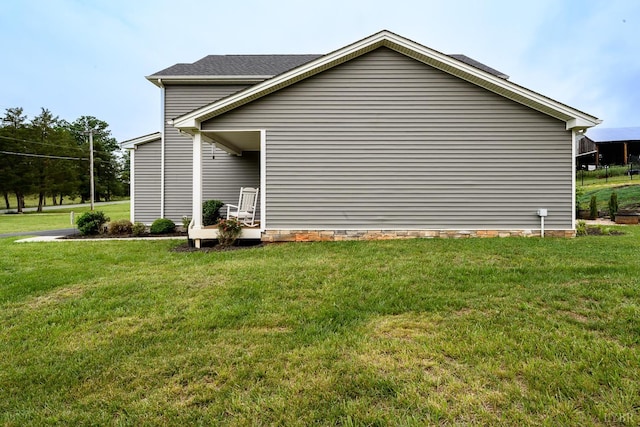 1480 Pilgrim Rd, Goode, VA 24556 - view of side of property featuring a yard