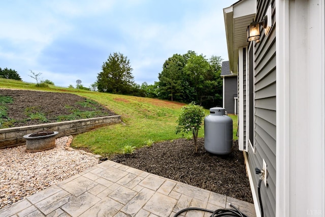1480 Pilgrim Rd, Goode, VA 24556 - view of grassy yard with a patio
