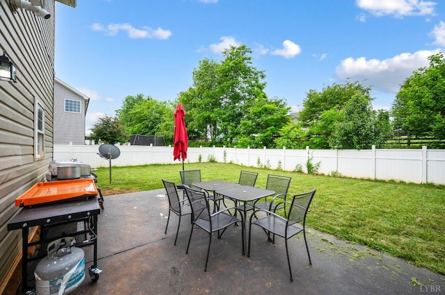1053 Hupps Hill Ln, Forest, VA 24551 - view of patio / terrace featuring outdoor dining space