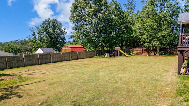 343 Soybean Dr, Appomattox, VA 24522 - view of yard featuring a playground