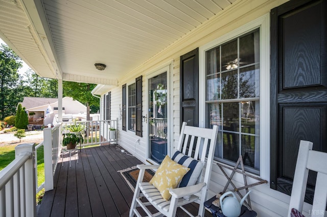 343 Soybean Dr, Appomattox, VA 24522 - view of wooden porch