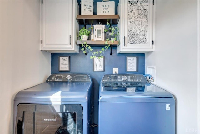 1028 Park Mountain Ter, Huddleston, VA 24104 - washroom with independent washer and dryer and cabinet space