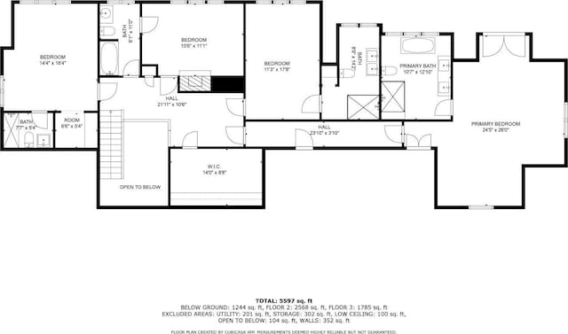 7845 Bear Creek Rd, Gladys, VA 24554 - view of room layout