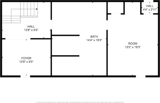 7845 Bear Creek Rd, Gladys, VA 24554 - view of room layout