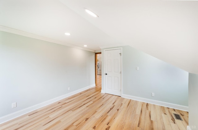 7845 Bear Creek Rd, Gladys, VA 24554 - bonus room featuring light wood-style floors and recessed lighting