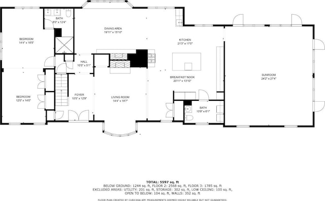 7845 Bear Creek Rd, Gladys, VA 24554 - view of home floor plan