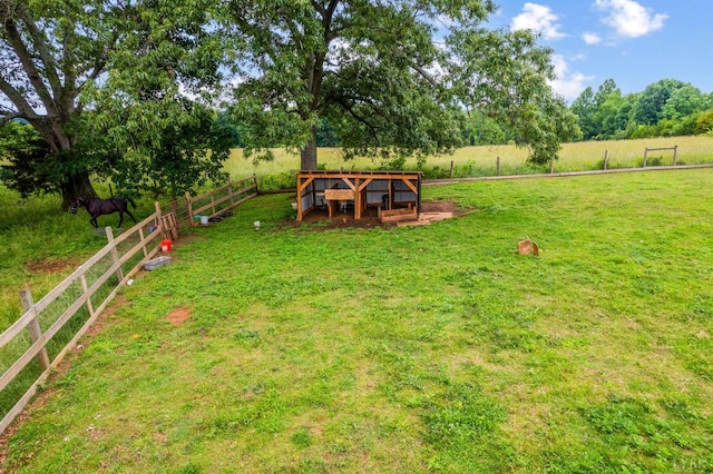 7845 Bear Creek Rd, Gladys, VA 24554 - view of yard