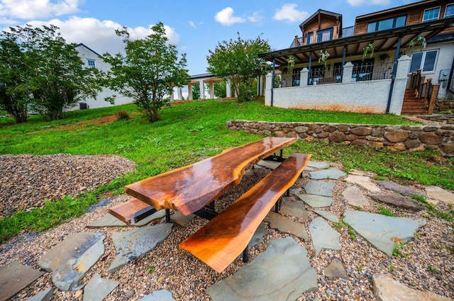 7845 Bear Creek Rd, Gladys, VA 24554 - view of grassy yard