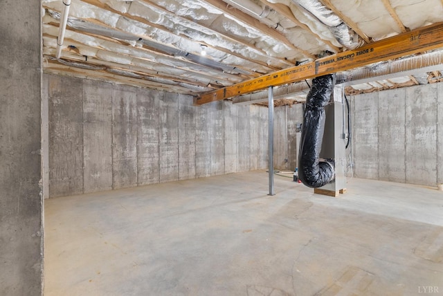 189 Traverse Dr, Evington, VA 24550 - view of unfinished below grade area