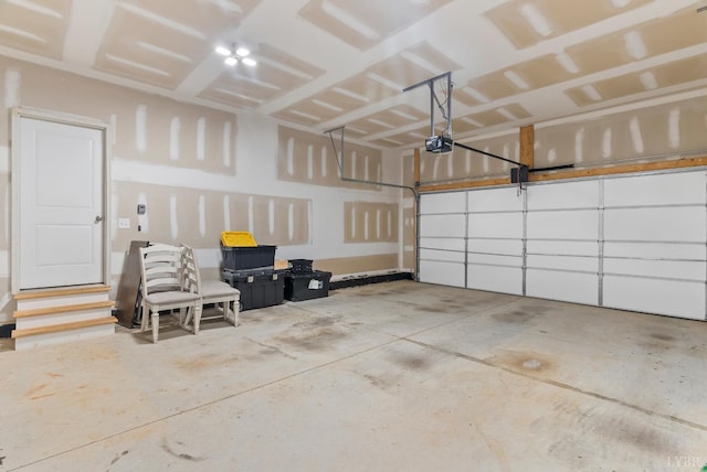 189 Traverse Dr, Evington, VA 24550 - garage with a garage door opener