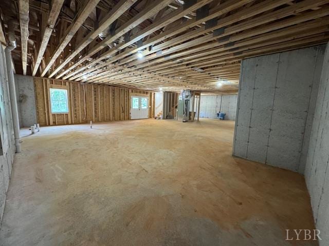 2304 Spring Grove Rd, Spout Spring, VA 24593 - below grade area featuring heating unit