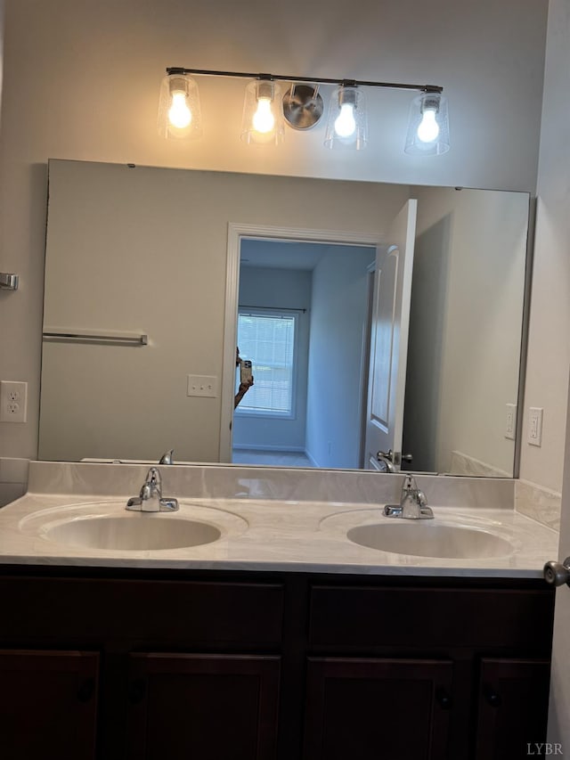 1049 Old Trail Rd, Forest, VA 24551 - bathroom with double vanity