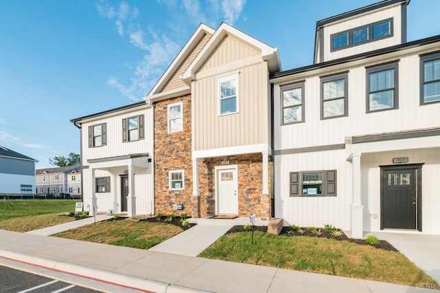 556 Leesville Rd Unit 907, Lynchburg, VA 24502 - townhome / multi-family property featuring stone siding and board and batten siding