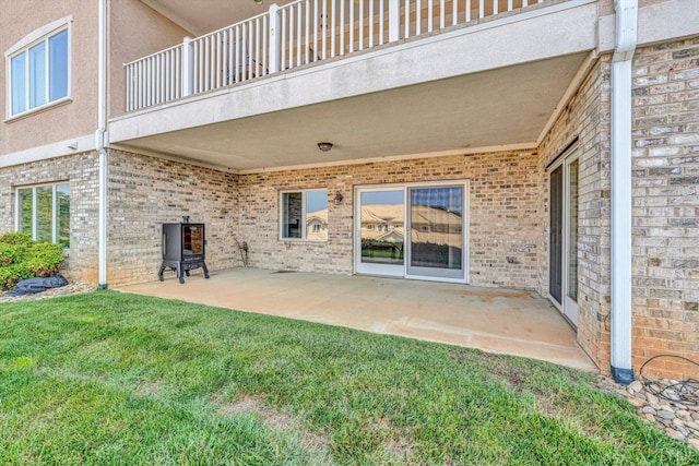 1066 Siesta Key Ct, Moneta, VA 24121 - view of patio featuring a balcony