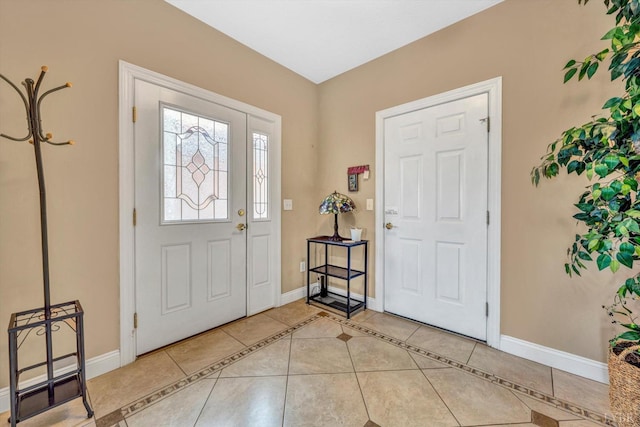 1066 Siesta Key Ct, Moneta, VA 24121 - entrance foyer featuring light tile patterned floors and baseboards