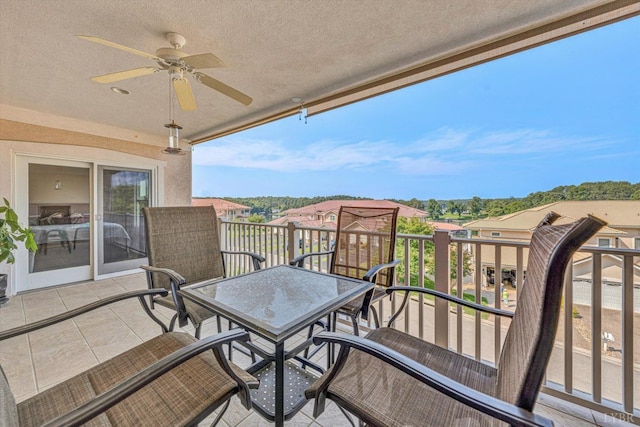 1066 Siesta Key Ct, Moneta, VA 24121 - balcony with ceiling fan