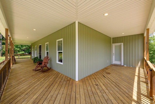 1032 Wiggington Rd, Lynchburg, VA 24502 - view of wooden porch