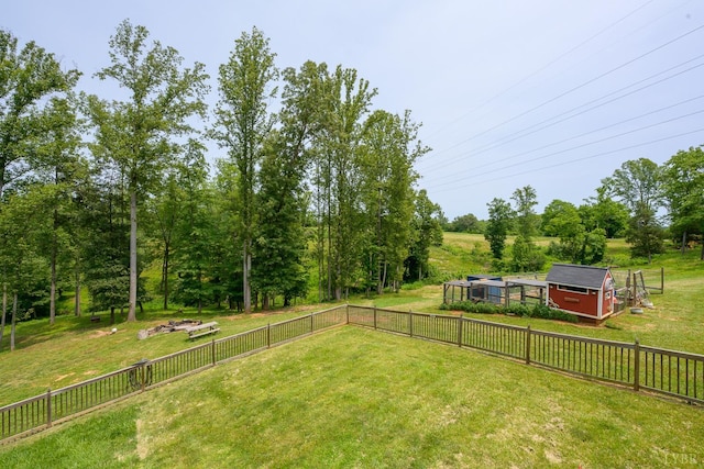 1032 Wiggington Rd, Lynchburg, VA 24502 - view of yard with an outbuilding and view of scattered trees