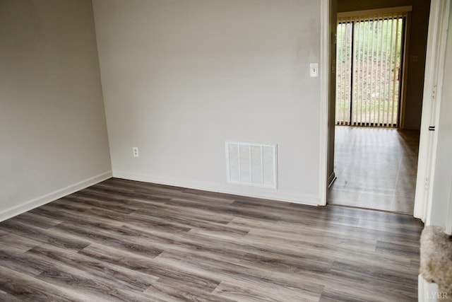 8022 Timberlake Rd Unit 15, Lynchburg, VA 24502 - unfurnished room featuring dark wood-style flooring and baseboards