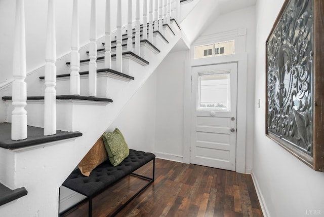 1004 Buchanan, Lynchburg, VA 24501 - foyer featuring hardwood / wood-style flooring and baseboards