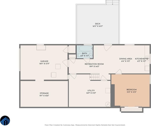 909 Lake Dr, Bedford, VA 24523 - room layout