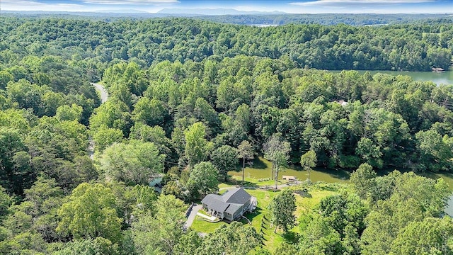 1620 Stripers Cove Rd, Goodview, VA 24095 - aerial view of property's location with a heavily wooded area