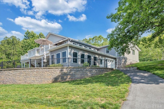 1620 Stripers Cove Rd, Goodview, VA 24095 - view of front of home featuring driveway