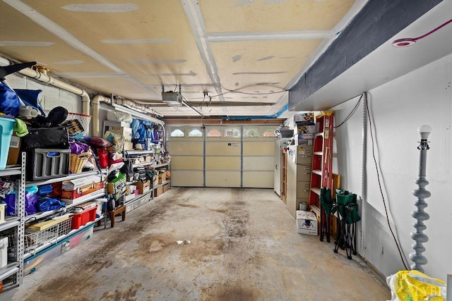 4710 Hummingbird Ln, Concord, VA 24538 - garage featuring a garage door opener
