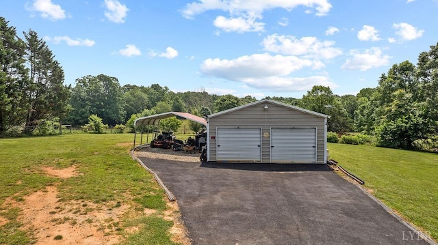 4710 Hummingbird Ln, Concord, VA 24538 - garage featuring a garage