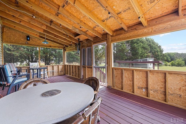 4710 Hummingbird Ln, Concord, VA 24538 - view of deck