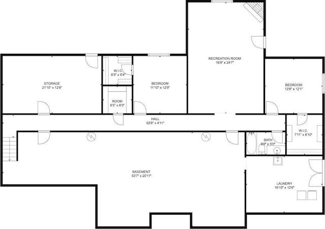 view of floor plan / room layout