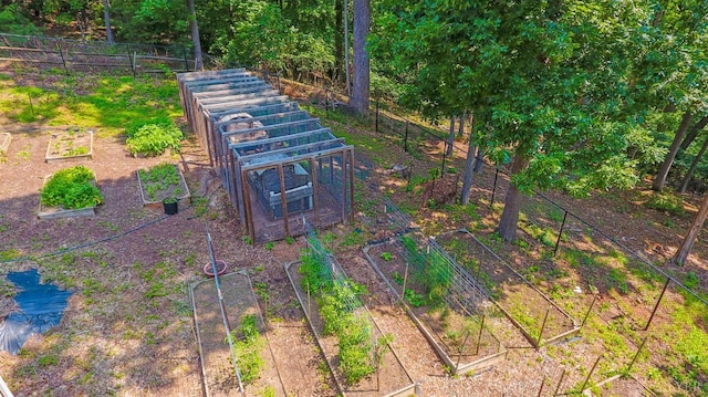 drone / aerial view