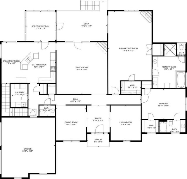 view of floor plan / room layout