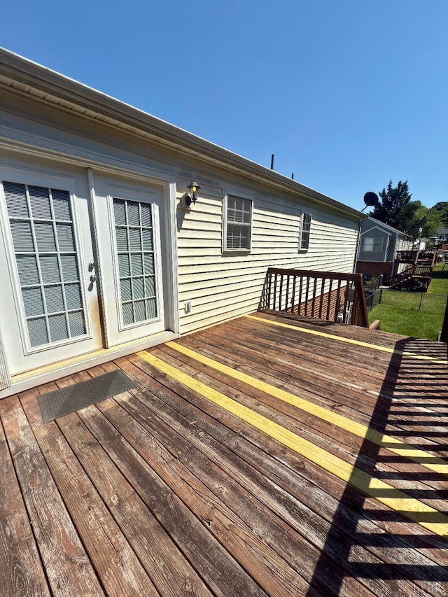 511 Bent Oak Ct, Lynchburg, VA 24502 - view of wooden deck