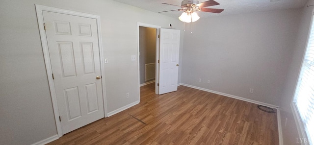 511 Bent Oak Ct, Lynchburg, VA 24502 - unfurnished bedroom featuring wood finished floors and ceiling fan
