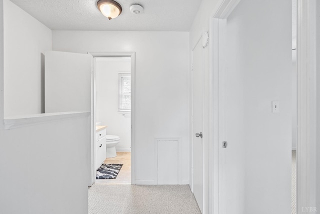 403 W Cadbury Dr, Lynchburg, VA 24502 - hall with a textured ceiling