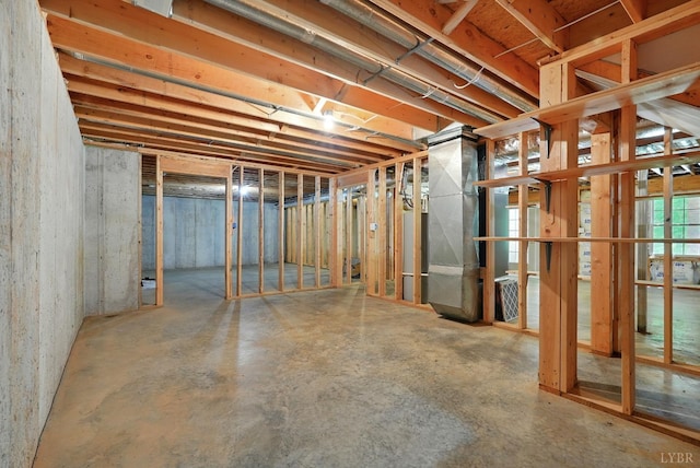 103 Waterton Dr, Lynchburg, VA 24503 - unfinished below grade area featuring heating unit
