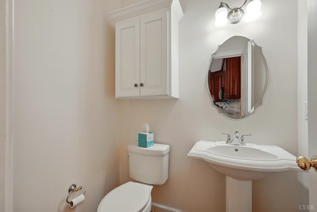 103 Waterton Dr, Lynchburg, VA 24503 - bathroom featuring toilet and baseboards