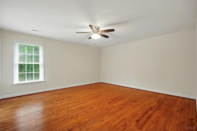103 Waterton Dr, Lynchburg, VA 24503 - unfurnished room with wood finished floors and ceiling fan