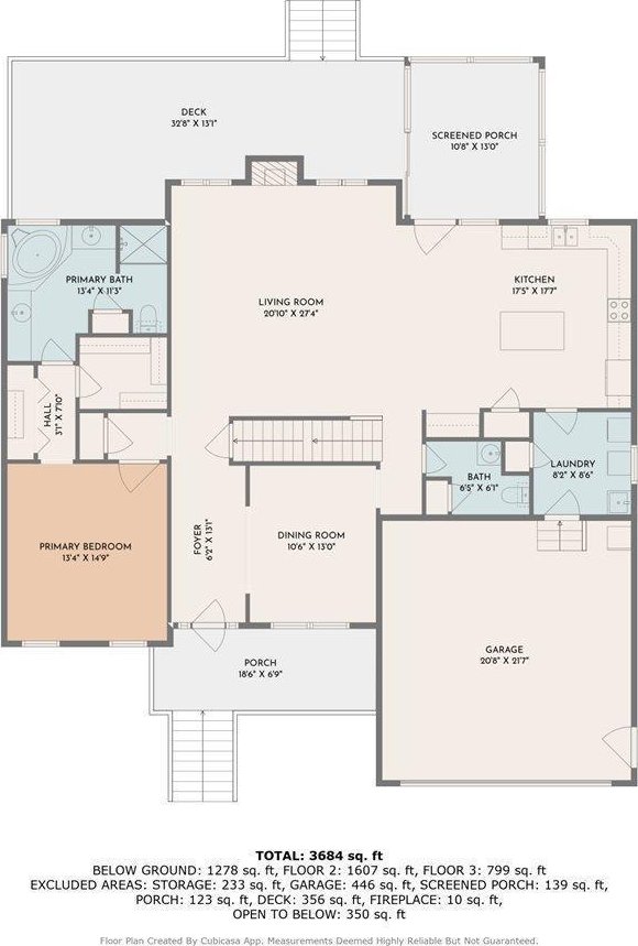 1061 Cedar Sky Ct, Forest, VA 24551 - room layout