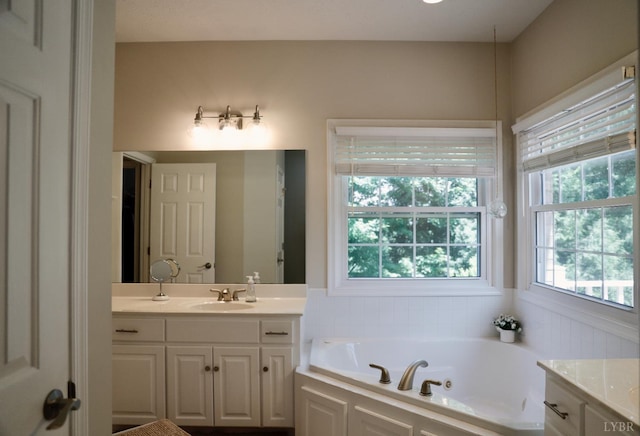 1061 Cedar Sky Ct, Forest, VA 24551 - bathroom featuring vanity and a bath