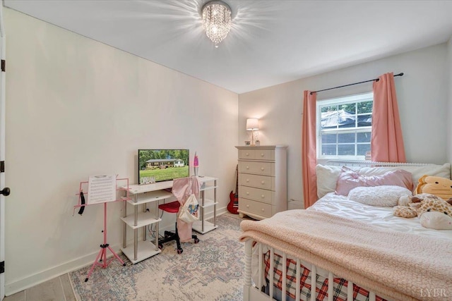 1369 Timberlake Dr, Lynchburg, VA 24502 - bedroom with baseboards and wood finished floors