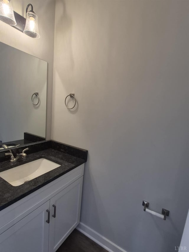 66 Pelt Ln, Evington, VA 24550 - bathroom with vanity and baseboards