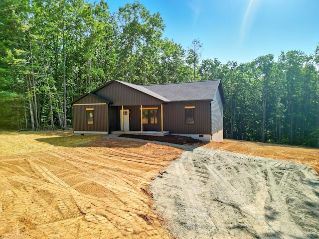 3580 Double Bridges Rd, Spout Spring, VA 24593 - view of front of house with a shingled roof