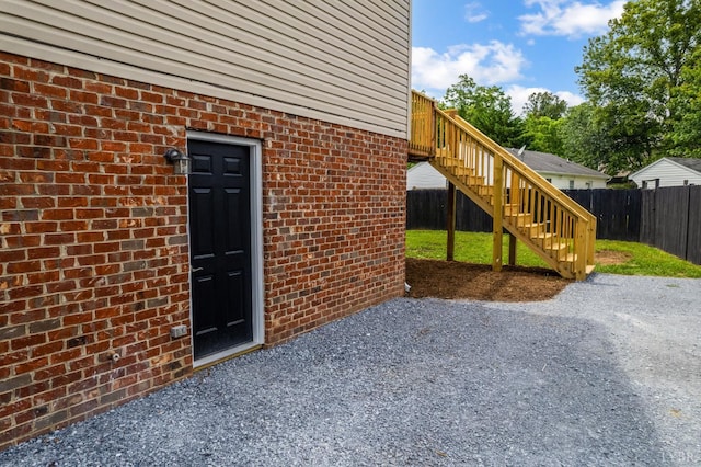 100 Creston Oaks Ct, Forest, VA 24551 - view of exterior entry featuring brick siding and a patio