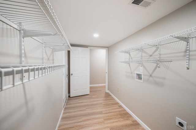 100 Creston Oaks Ct, Forest, VA 24551 - walk in closet featuring light wood finished floors