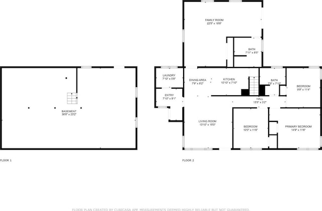 206 Huffmond St, Gretna, VA 24557 - view of floor plan / room layout