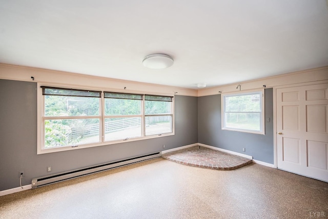 2207 Indian Hill Rd, Lynchburg, VA 24503 - unfurnished room featuring baseboard heating and baseboards