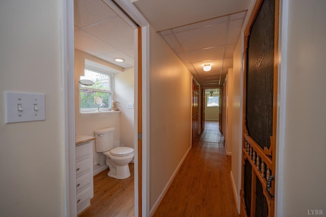 136 Timber Ridge Dr, Forest, VA 24551 - hallway featuring wood finished floors and plenty of natural light