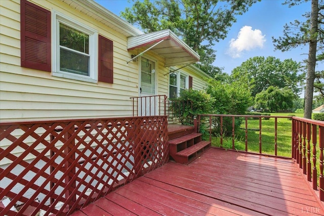 1250 Cifax Rd, Forest, VA 24551 - view of wooden terrace